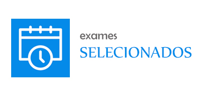 Exames selecionados